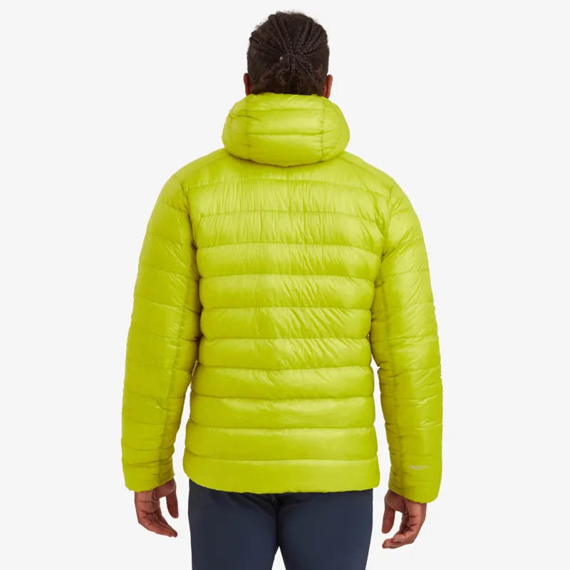 Montane Mens Alpine 850 Hoodie Citrus Spring-4